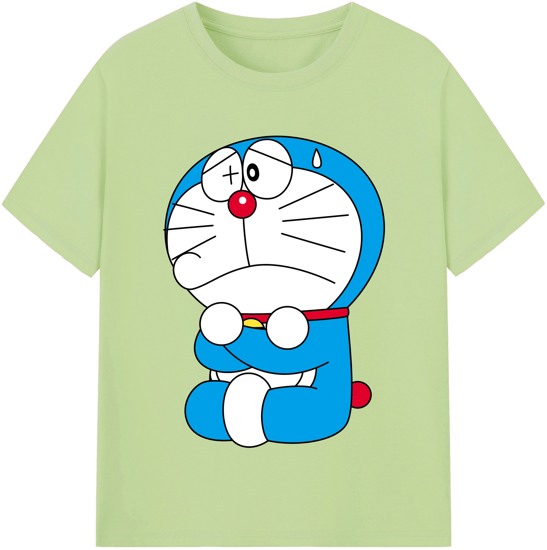 （画像用） ドラえもん Doraemon 綿100％半袖Tシャツ（フロントプリント）
